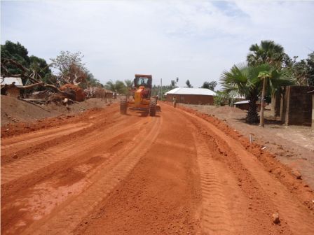 Construction Supervision Of Kagoma Township Road
